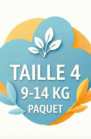 Paquet Taille 4 24 couches